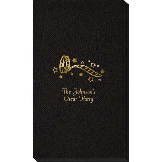 Film Reel Linen Like Guest Towels